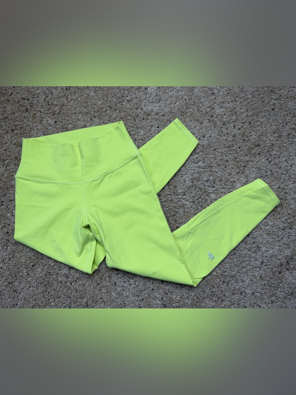 ALO Yoga Neon Lime Leggings